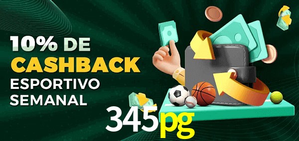 10% de bônus de cashback na 345pg
