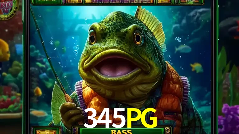 Personagem de peixe pescador do popular jogo de slot com tema de pescaria, uma das emocionantes opções de caça-níqueis para jogar e ganhar no cassino 345PG.